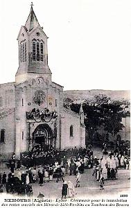 2629- Nemours - Eglise - Ceremonie du transfert des Braves - 1899